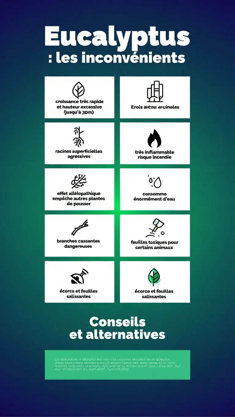 Inconvénients de l’eucalyptus
