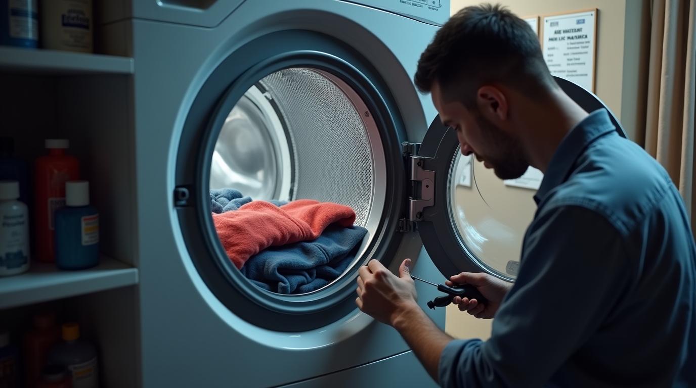 Lave-linge qui ne tourne plus : causes et solutions