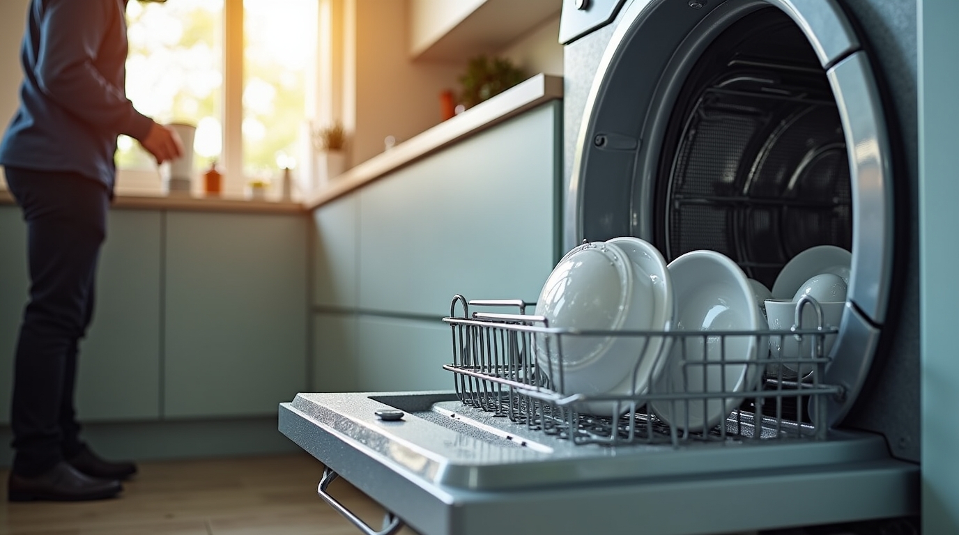 Lave-vaisselle ne sèche plus : causes et solutions